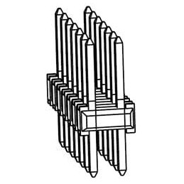 1 pcs : SPEG042-05D36 - Headers & Wire Housings