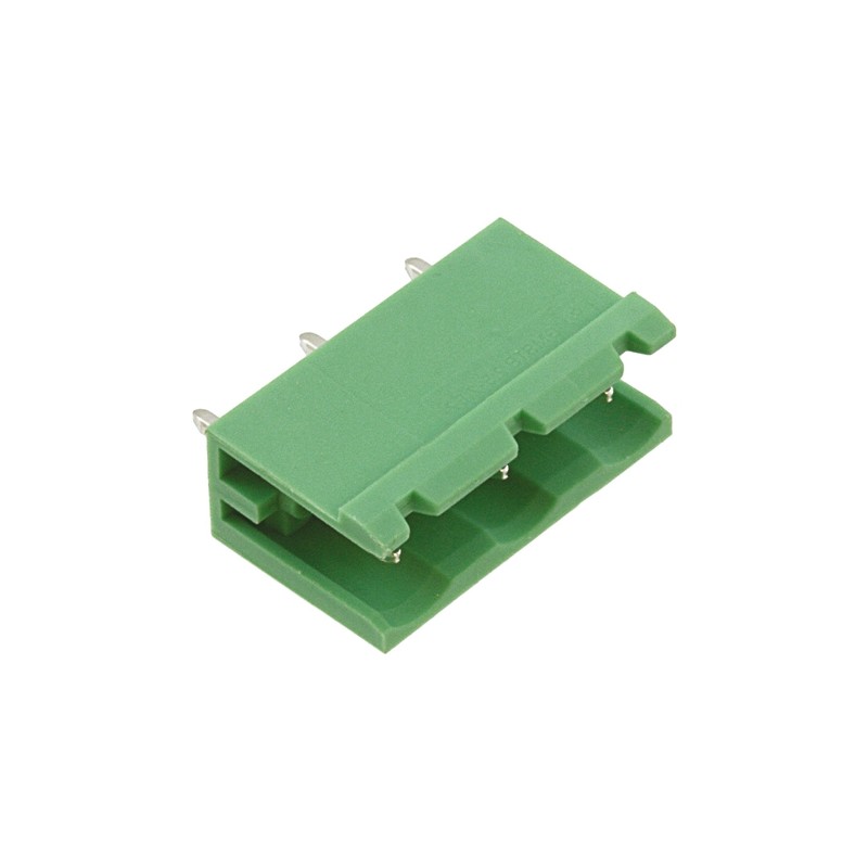 5 pcs - Phoenix Contact 7.62mm Pitch 3 Way Pluggable Terminal Block, Header, Through Hole, Solder Termination