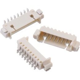 5 pcs - Wurth Elektronik WR-WTB Series Right Angle PCB Header, 9 Contact(s), 1.25mm Pitch, 1 Row(s)