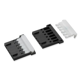 10 pcs - Molex, SL Male Connector Housing, 2.54mm Pitch, 8 Way, 1 Row