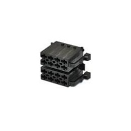 1 pcs : 17401600 - Automotive Connectors 16WAY FEMALE HOUSING BLACK 2.8MM TERM SZ