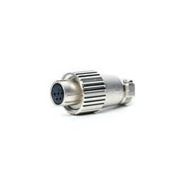 1 pcs : JR13PK-5S(71) - Standard Circular Connector 5P STRT PLUG SCKT ALUMINUM CON SCRW LK