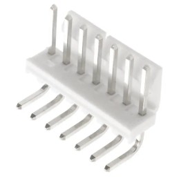 1600 pcs - Molex KK 396 Series Right Angle Through Hole Pin Header, 7 Contact(s), 3.96mm Pitch, 1 Row(s), Unshrouded