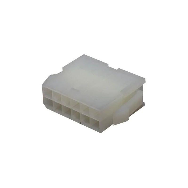 1600 pcs - Molex, Mini-Fit Male Crimp Connector Housing, 4.2mm Pitch, 12 Way, 2 Row