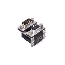 1 pcs : K42X-E9P/E15S-A4NJ - D-Sub Dualport Connectors DL-PRT 9M OVR HD15F 750' 4GB JS