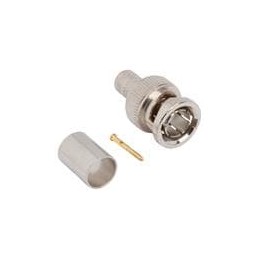 1 pcs : 031-70235 - RF Connectors / Coaxial Connectors BNC CRIMP LUG 75 OHM