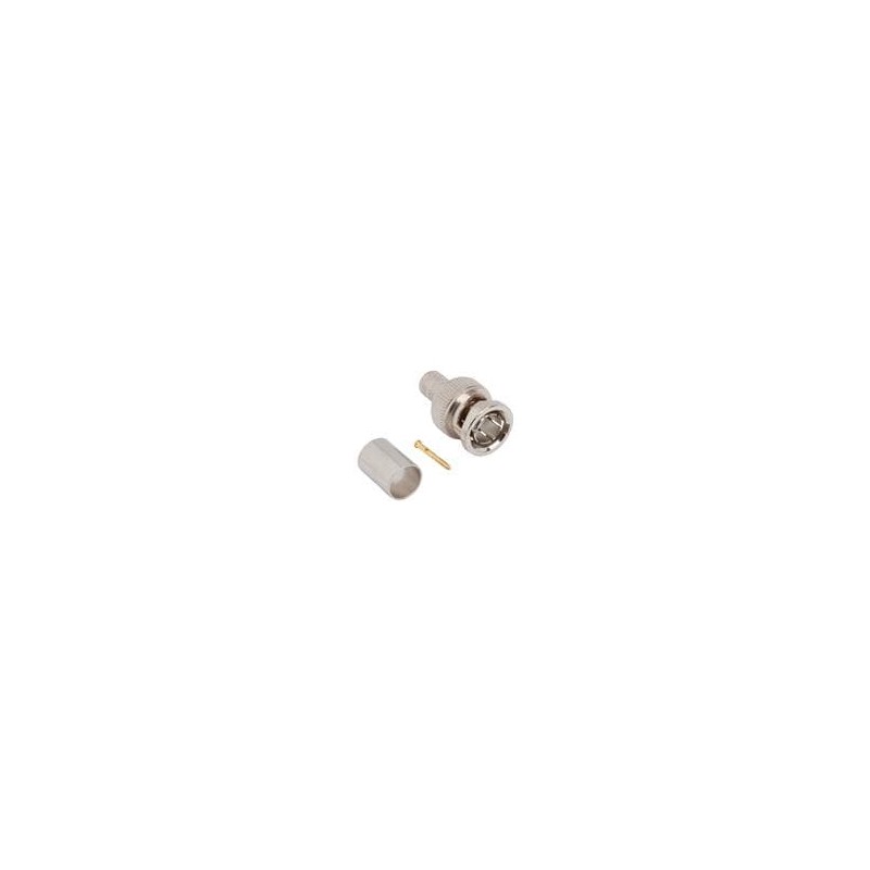 1 pcs : 031-70235 - RF Connectors / Coaxial Connectors BNC CRIMP LUG 75 OHM