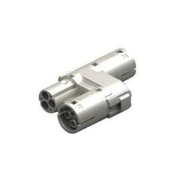 1 pcs : 293611-1 - Lighting Connectors M-line 3 poles T-splitter connector