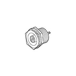 1 pcs : 73404-0001 - RF Connectors / Coaxial Connectors SMB JCK, RECP RECESS BULKHEAD MOUNT