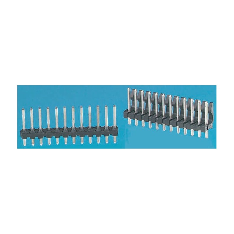 5 pcs - Molex KK 396 Series Straight Through Hole Pin Header, 24 Contact(s), 3.96mm Pitch, 1 Row(s), Unshrouded
