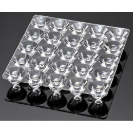 1 pcs - Ledil C12607_VIRPI-S, VIRPI Series 25-Way LED Lens, Spot Beam