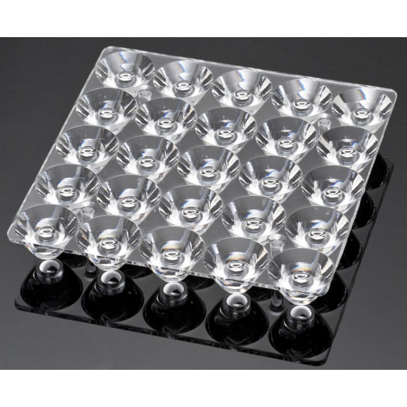 1 pcs - Ledil C12607_VIRPI-S, VIRPI Series 25-Way LED Lens, Spot Beam