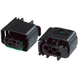 1700 pcs - TE Connectivity, Micro Quadlok System Automotive Connector Socket 4 Way