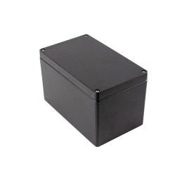 1 pcs - Hammond 1590Z Series Black Die Cast Aluminium Alloy General Purpose Enclosure, IP68, 260 x 160 x 160mm