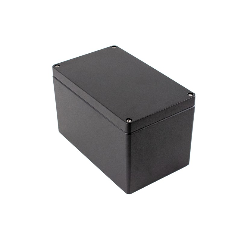 1 pcs - Hammond 1590Z Series Black Die Cast Aluminium Alloy General Purpose Enclosure, IP68, 260 x 160 x 160mm