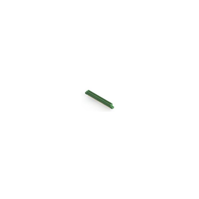 1 pcs : 345-086-520-202 - Standard Card Edge Connectors 86P .100' x .200' GREEN