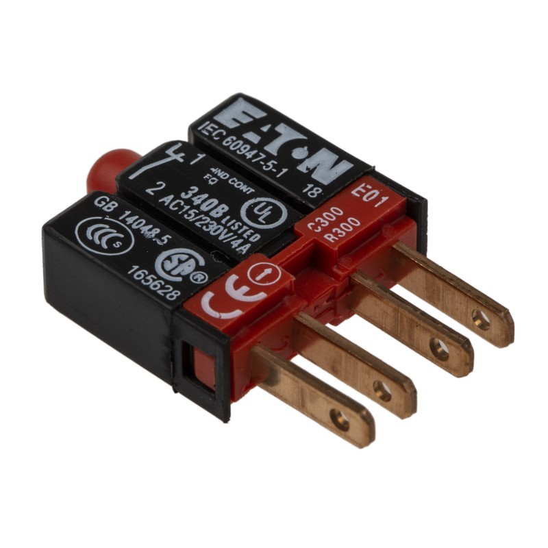 1 pcs - Eaton Contact Block for Use with RMQ 16 Series, 5-250V, 1 NC