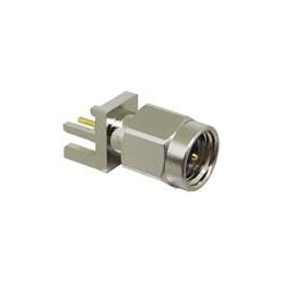1 pcs : CONSMA013.062 - RF Connectors / Coaxial Connectors SMA Mal Edge Mnt for .062' Thick Brds