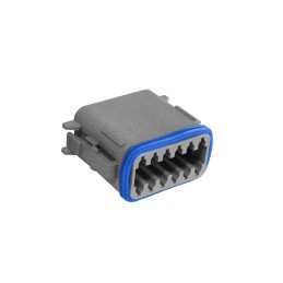 2 pcs - Bulgin, PX0100 Connector Housing Plug 12 Way, Crimp Termination