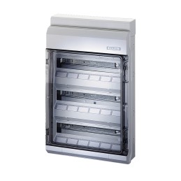 1 pcs - HENSEL 1, 3 Phase Distribution Board, 54 Way, 63 A