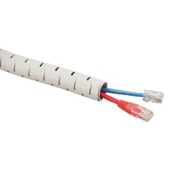 1 Reel of 2 M - RS PRO Spiral Wrap, I.D 15mm, 16mm Polypropylene