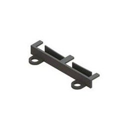 1 pcs : EFA04-60-001 - Cable Mounting & Accessories Straight Guide,Black, Straight Guide,Black