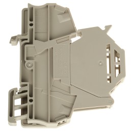 5 pcs - Weidmuller ZSI Series Beige Fused DIN Rail Terminal, Single-Level, Clamp Termination, Fused