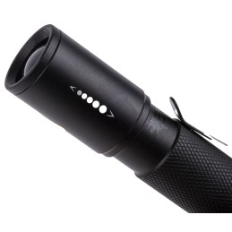 1 pcs - Ansmann T50F LED Torch Black 60 lm, 92 mm