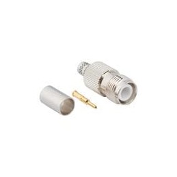 1 pcs : 122409RP - RF Connectors / Coaxial Connectors TNC ST JACK RG-8X/ LMR240 REV POLARITY