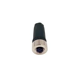 1 pcs : 858FD04-203RBU1 - Circular Metric Connectors M12FW / 4P / D / F / U / 6-8mm