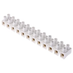 5 pcs - RS PRO Non-Fused Terminal Block, 12-Way, 16 mm² Wire, Screw Termination