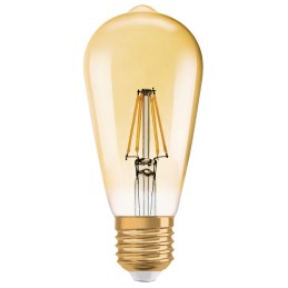1 pcs - Osram E27 LED GLS Bulb 7 W(54W), 2700K, Warm White, ST64 shape