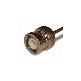 1 pcs : 112552 - RF Connectors / Coaxial Connectors BNC STRAIGHT SOLDER PLUG .085 SEMI-RIGID