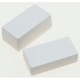 1 pcs - OKW Shell-Type Case Series White ABS Handheld Enclosure, IP65, 85 x 45 x 22mm