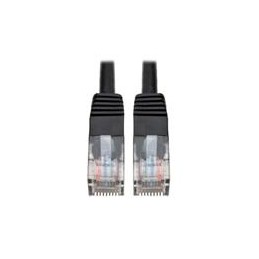 1 pcs : N002-012-BK - Ethernet Cables / Networking Cables Cat5e SnaglessMolded Patch Cable - Black