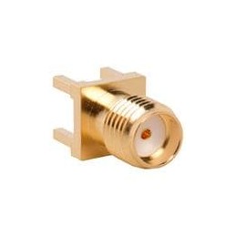1 pcs : 132134 - RF Connectors / Coaxial Connectors SMA STRAIGHT PCB RECEPTACLE