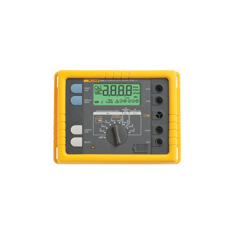 1 pcs - Fluke 1625-2 Earth Tester, 300kΩ CAT II 300 V