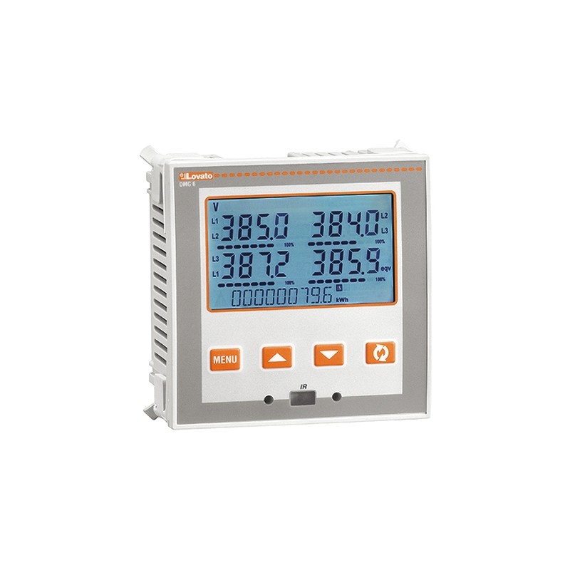 1 pcs - Lovato 1, 2, 3 Phase LCD Energy Meter