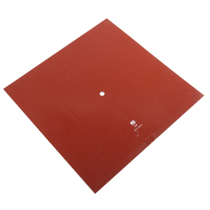 1 pcs - RS PRO Silicone Heater Mat, 1.665 kW, 500 x 500mm, 240 V ac