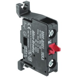 1 pcs - Allen Bradley 800F Series Contact Block, 600V, 1NC