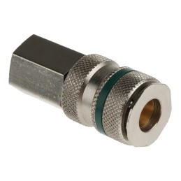 1 pcs - RS PRO Brass Female Pneumatic Quick Connect Coupling, G 1/4 Female Threaded