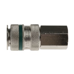 1 pcs - RS PRO Brass Female Pneumatic Quick Connect Coupling, G 1/4 Female Threaded