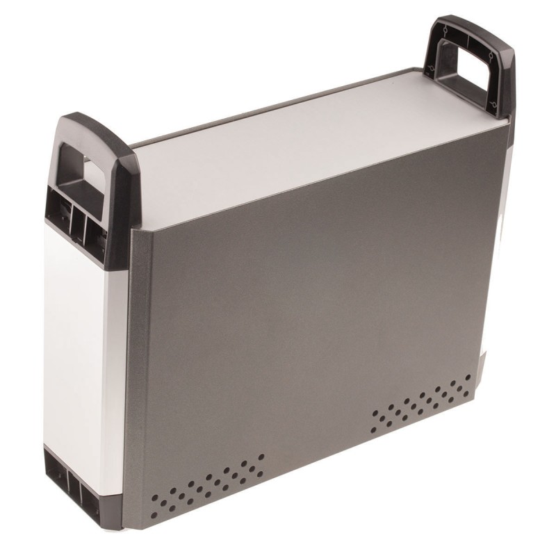 1 pcs - CAMDENBOSS 110 Series Grey Aluminium Instrument Case, 220 x 300 x 100mm