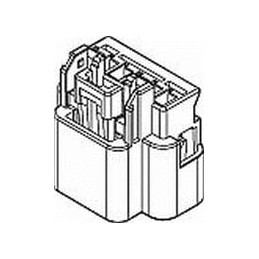 1 pcs : 15332141 - Automotive Connectors 6P FEMALE BLK CONN GT 150 SERIES 15AMPS