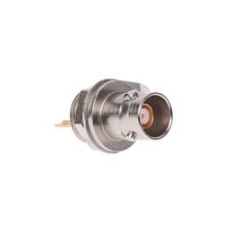 1 pcs : 73100-0195 - RF Connectors / Coaxial Connectors BNC STR BLKHD REC