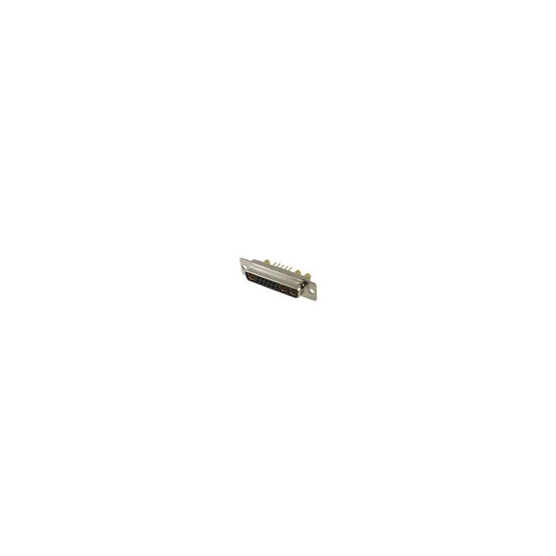 1 pcs : 681S13W3103L001 - D-Sub Mixed Contact Connectors IP67 POWER-D 13w3PWR 40A VERT MALE