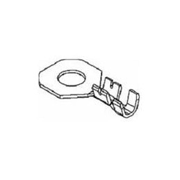 1 pcs : 12103513 - Automotive Connectors RING TIN PLATED CBL RNG 3.00-2.00MM2