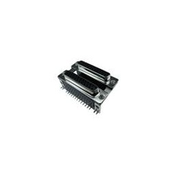 1 pcs : DPD-25-00-B3 - D-Sub Dualport Connectors 25P MALE/MALE DUAL PORT R/A