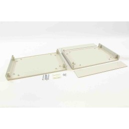 1 pcs - RS PRO Beige ABS Instrument Case, 50 x 180 x 250mm