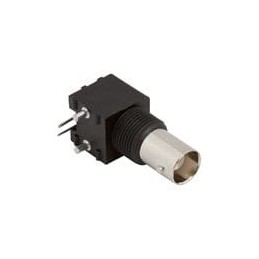 1 pcs : 031-5538 - RF Connectors / Coaxial Connectors R/A PC BLHD JCK BLK